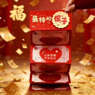 送侄子的红包26年新款马年折叠新年高档过年创意可爱春节利是封