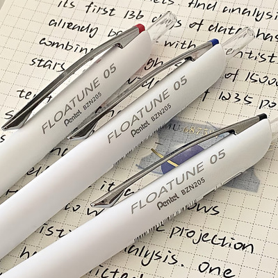 日本派通浮游笔中油笔0.5原子笔