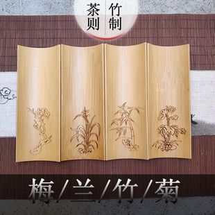 投茶器茶荷茶则竹制茶赏茶夹功夫茶茶具配件分茶拨醒茶禅意取茶器