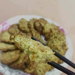 如东文蛤饼江苏南通地方特产本港特色海鲜油炸面食