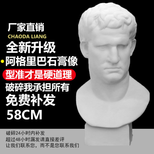 阿格里石膏像摆件美术教具素描