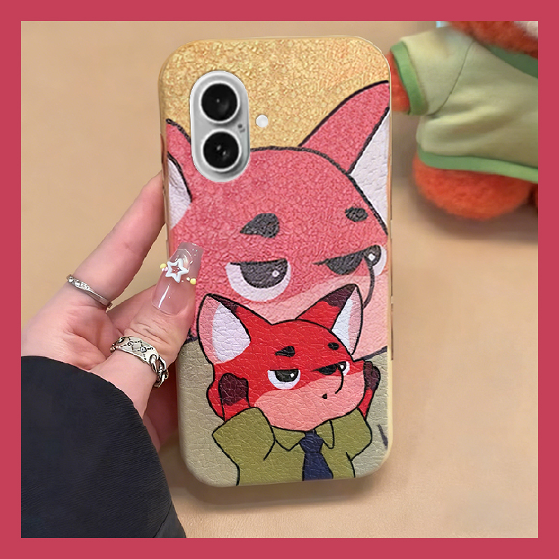 动漫疯狂动物园适用苹果17手机壳iphone16e朱迪15promax尼克14plus可爱13mini迷你12硅胶11卡通xsmax8软壳xr7
