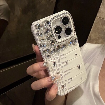 手机壳仿皮皮纹蛇皮纹鳄鱼纹奢华