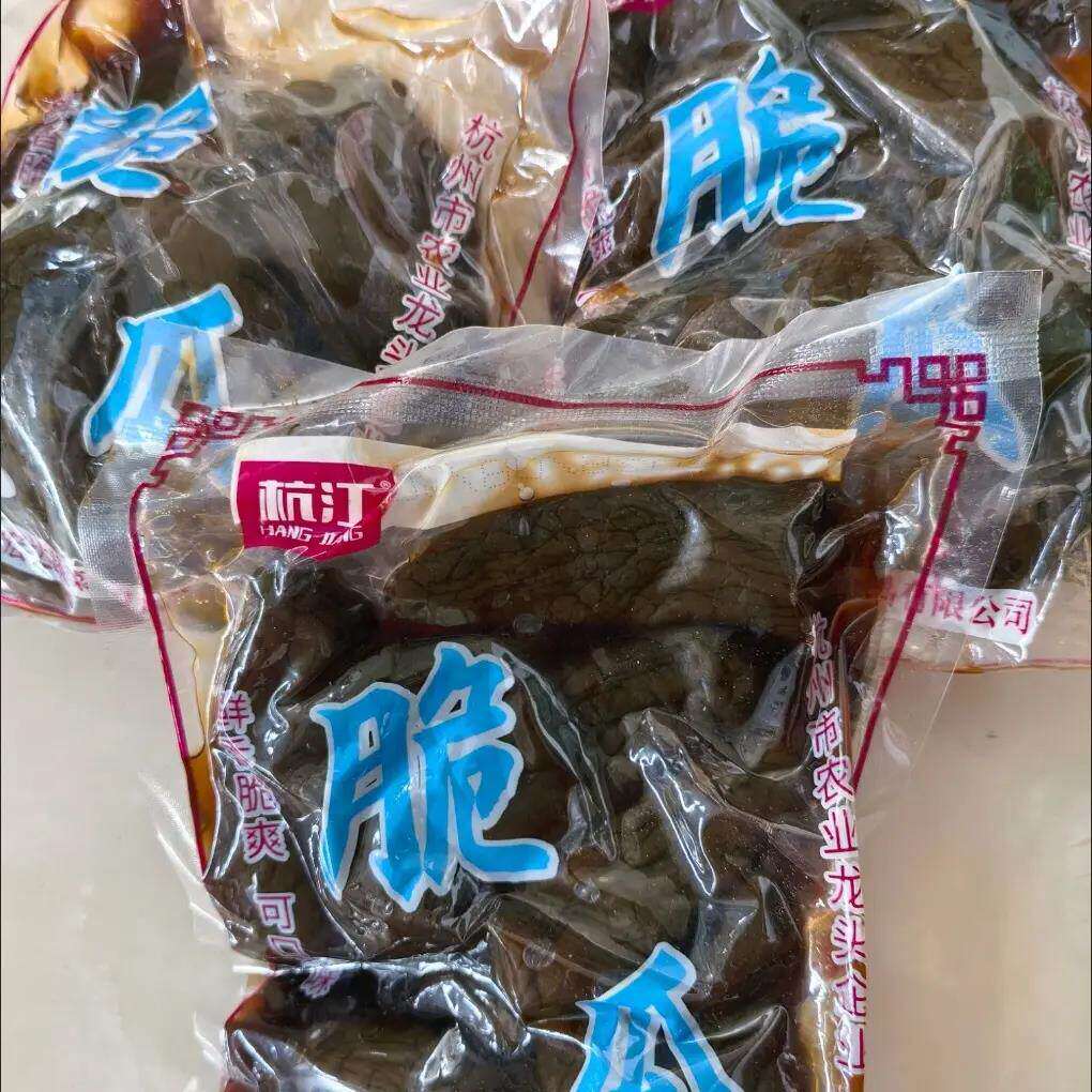萧山酱黄瓜脆瓜脆爽下饭菜配粥甜脆开胃榨菜香脆咸菜腌黄瓜胡瓜