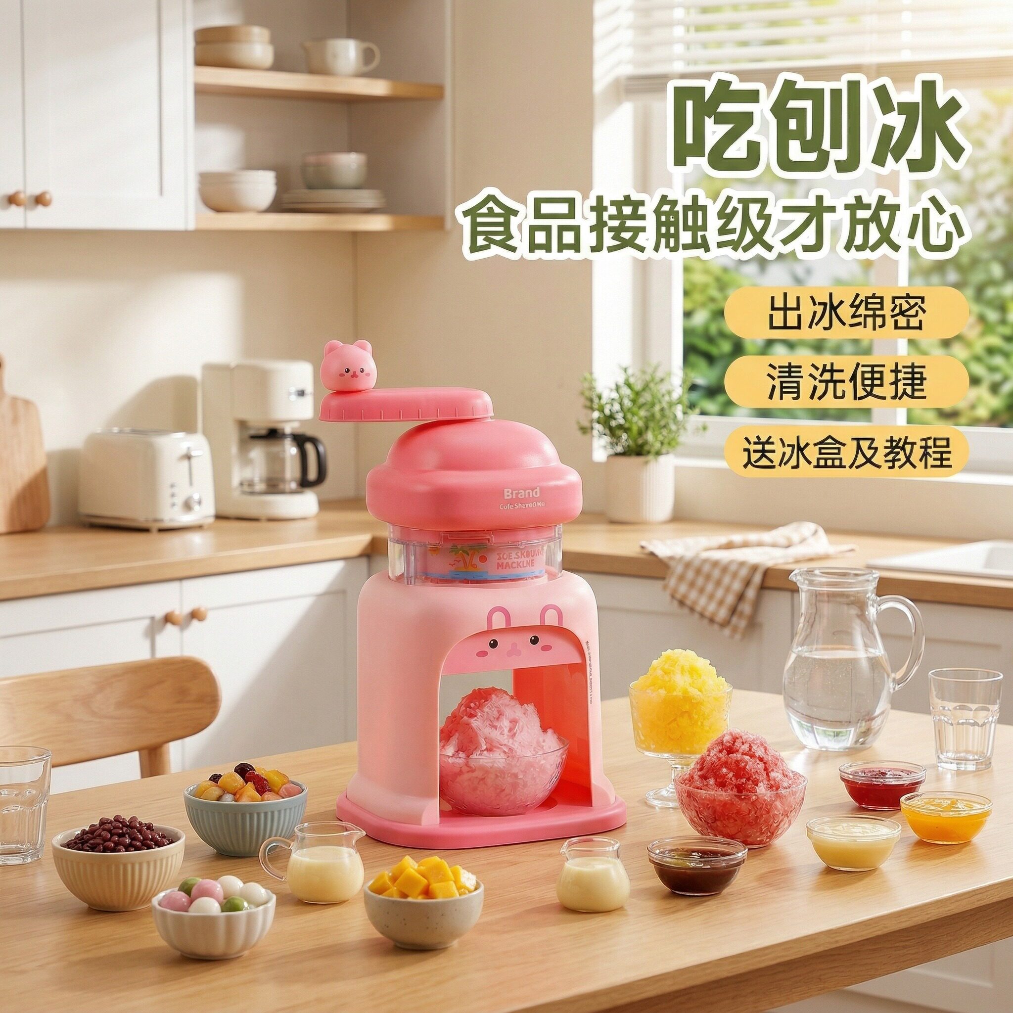 女孩生日礼物十岁高端实用10冰沙刨冰机女童网红爆款儿童玩具6小8