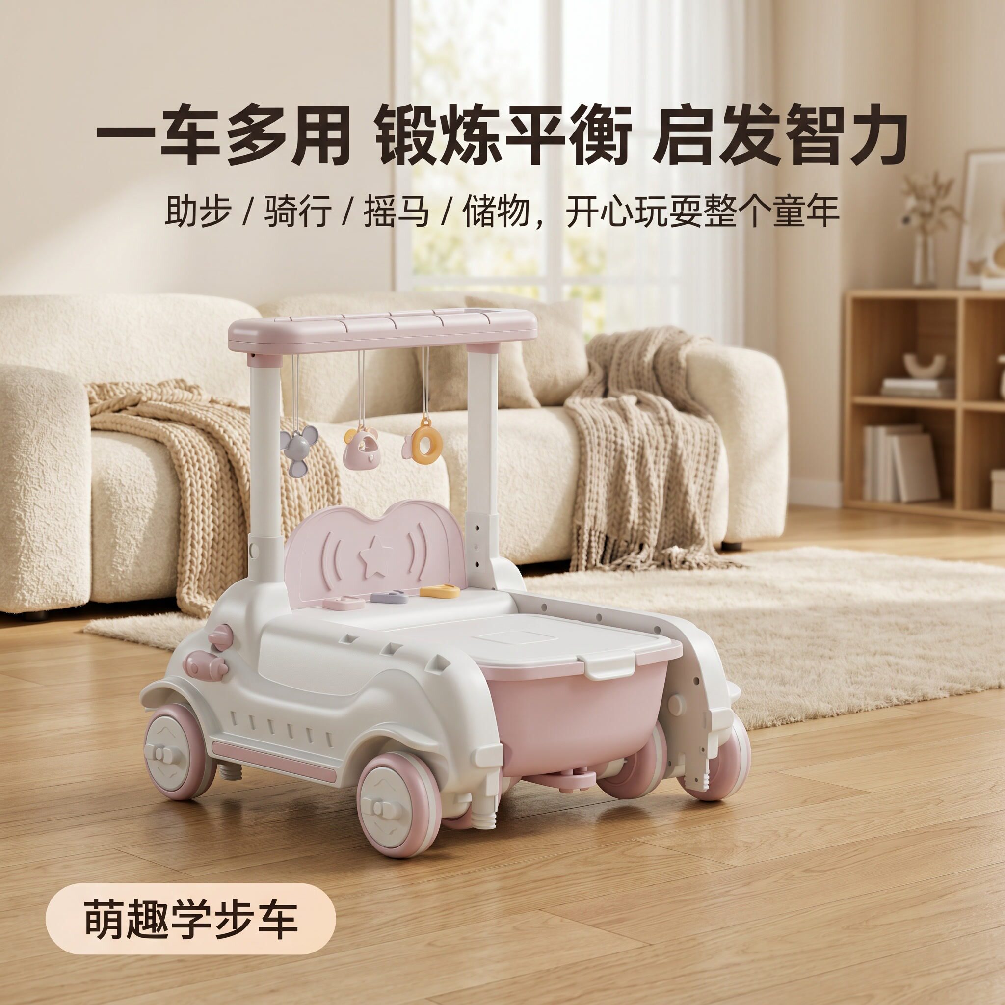 一车多用锻炼平衡启发智力