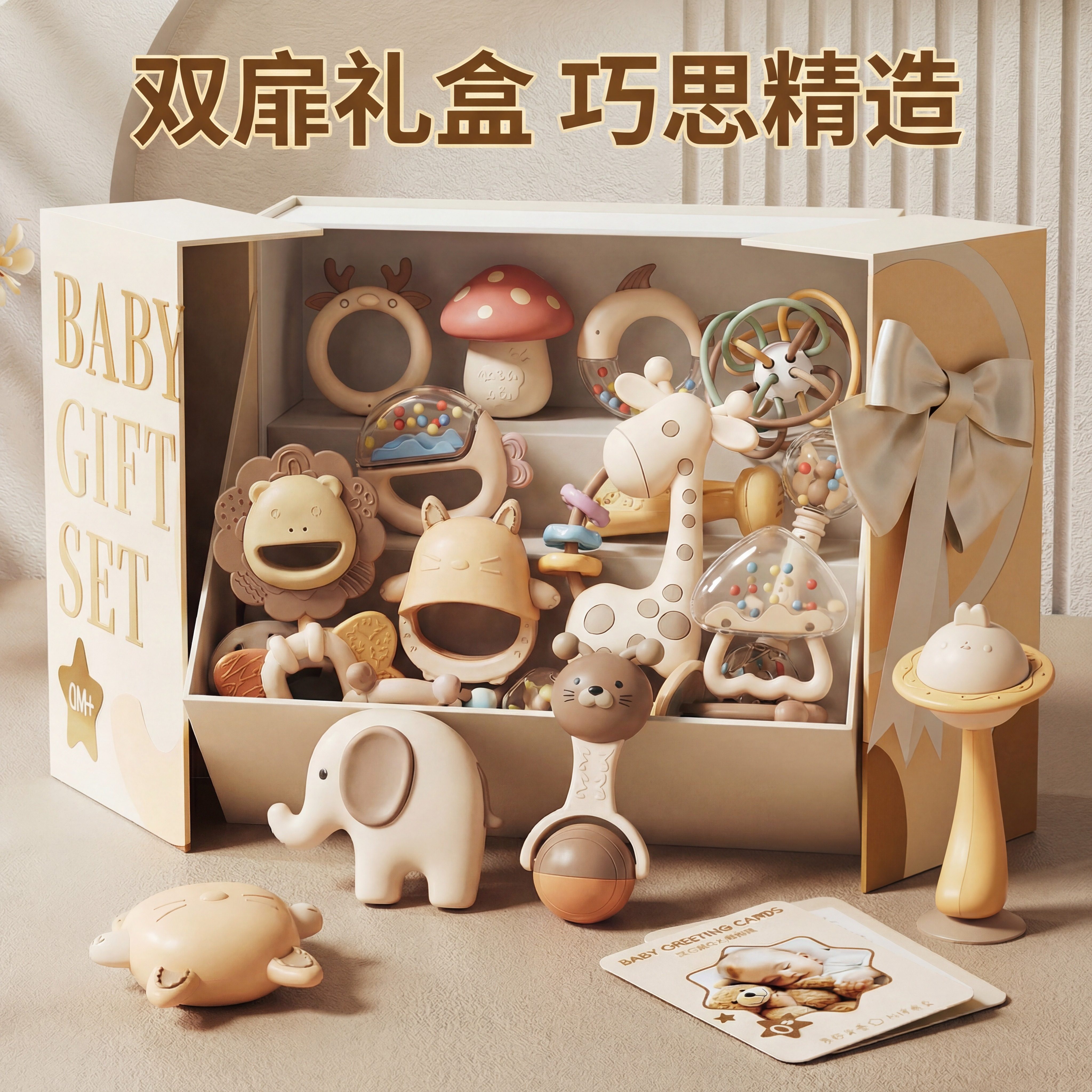 新生婴儿见面礼0到1岁玩具