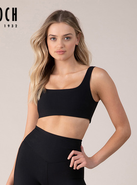 澳洲进口Bloch Rib 弹力运动方领内衣