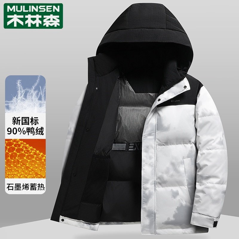 连帽2024新款高级感加厚保暖外套