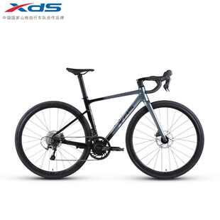 xds喜德盛RS550公路车碳纤维前叉禧玛诺20速功率计油刹变速单车