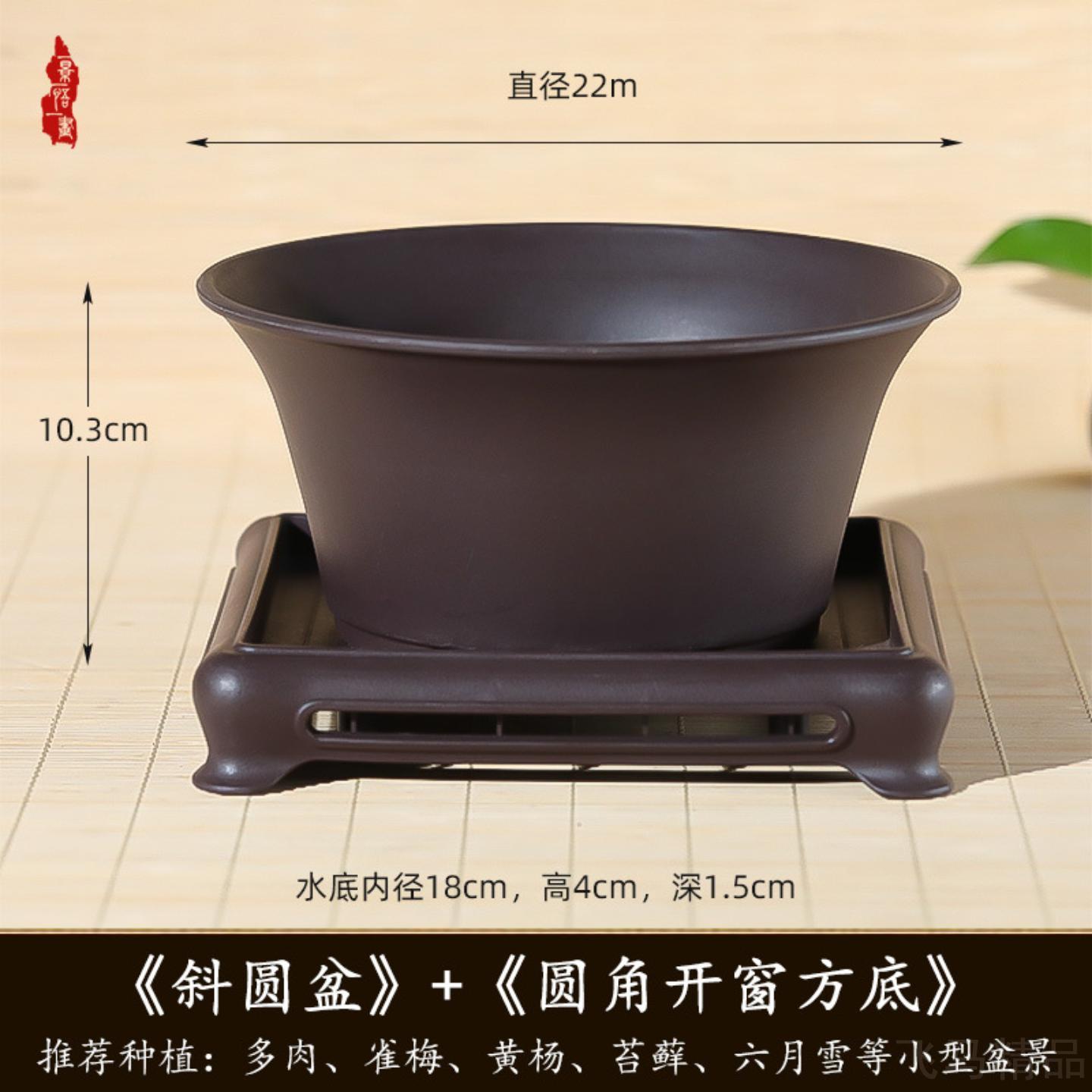 仿紫砂多肉老桩金弹子专用加厚带