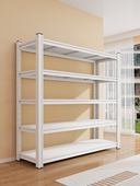 货架多层置物架家用阳台落地储物架仓库杂物架快递超市货物铁架子