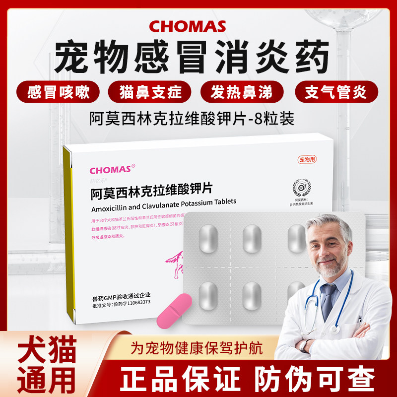 宠物消炎片猫咪感冒药猫鼻支治疗药同成份阿莫西林克拉维酸钾,宠物/宠物食品及用品,猫呼吸道疾病药品,淘宝优惠券,粉丝福利购,淘宝优惠卷
