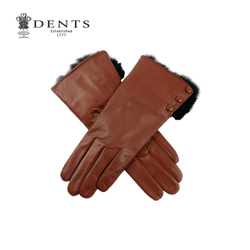 dents内里羊皮女士保暖手套