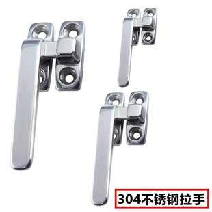 L100 旋转开关不锈钢304把手锁LCR L80 100拉手FHS31 FHS41 LCL80