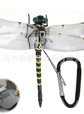 热销新 realiti imulated Dragonfly人造假蜻蜓夹带登山扣