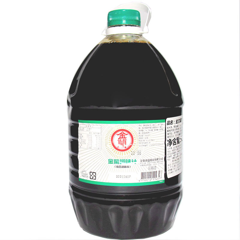 中国台湾金兰调味汁调味品原特制酱油5Ll 餐厅酱油红烧肉卤肉饭