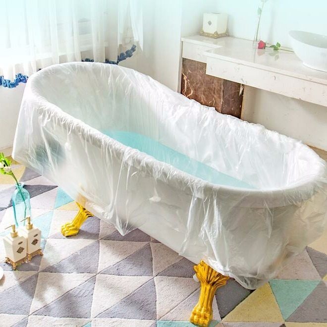 加厚50一次性泡澡袋浴桶袋子洗澡木桶塑料膜美容院家用泡浴袋,家庭/个人清洁工具,沐浴桶/沐浴盆,淘宝优惠券,粉丝福利购,淘宝优惠卷