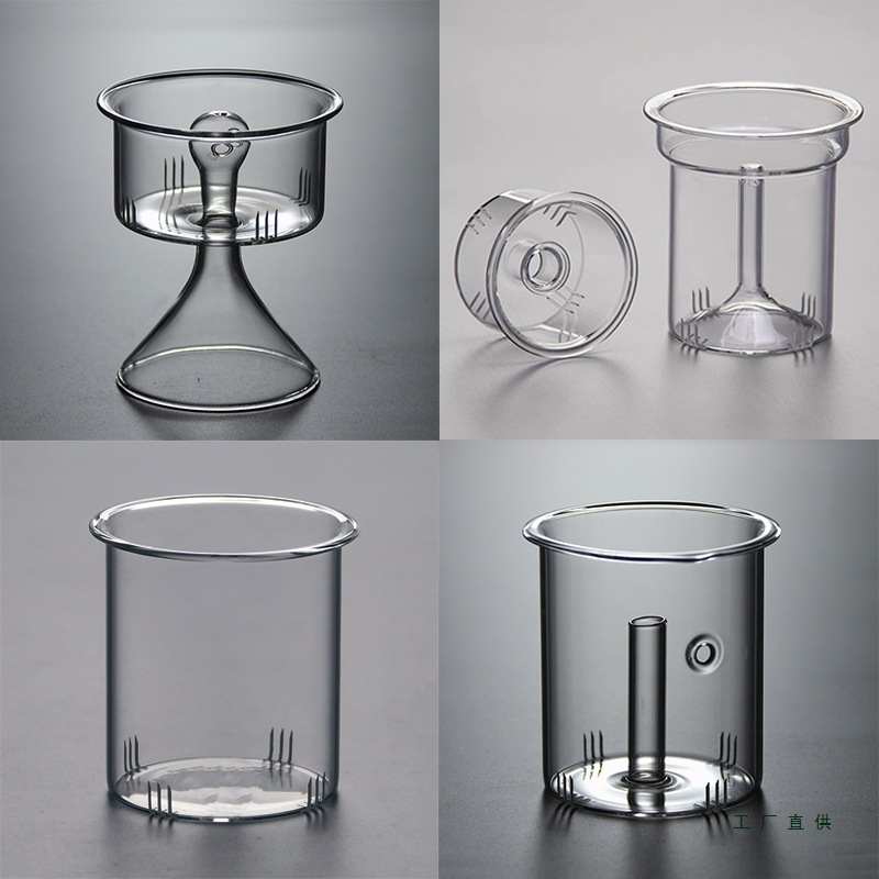 茶壶内胆玻璃煮茶壶配件煮茶器内置滤网烧水壶蒸茶壶过滤茶漏茶隔