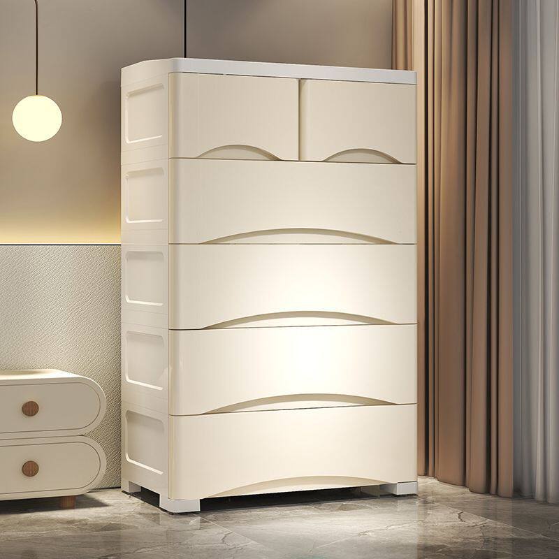 子客厅儿童塑料衣柜整理箱抽屉式收纳柜加厚多层五斗柜家用储物柜
