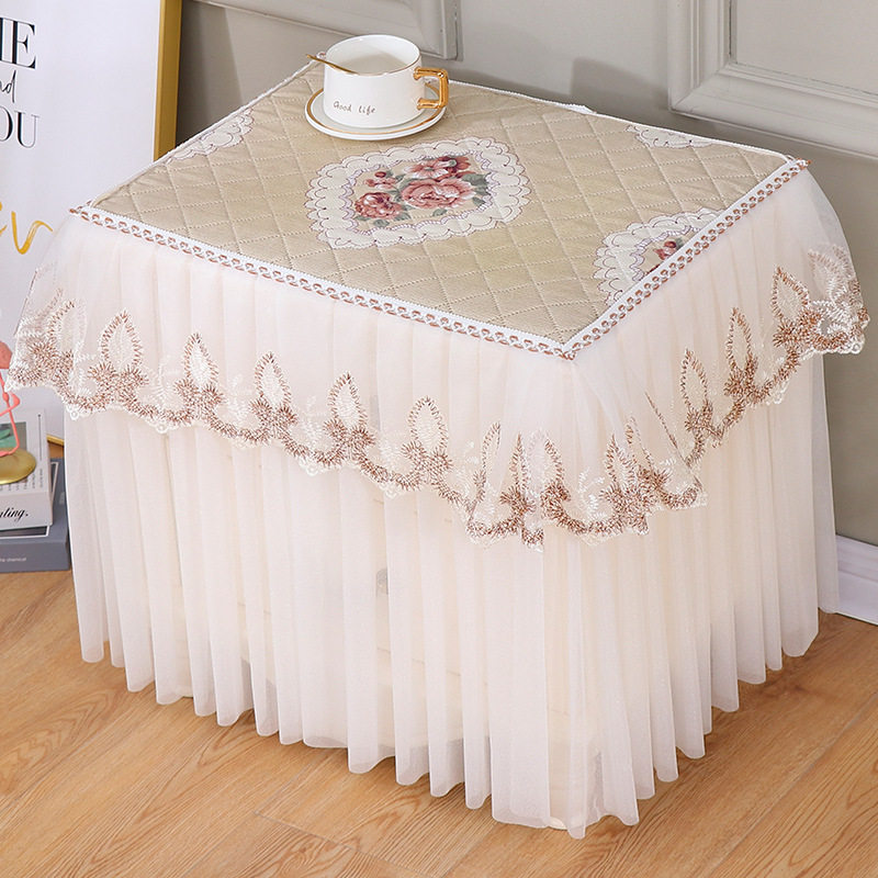 2024新款床头柜盖布套罩家用打印机罩子保险柜箱隐藏防尘罩套盖巾