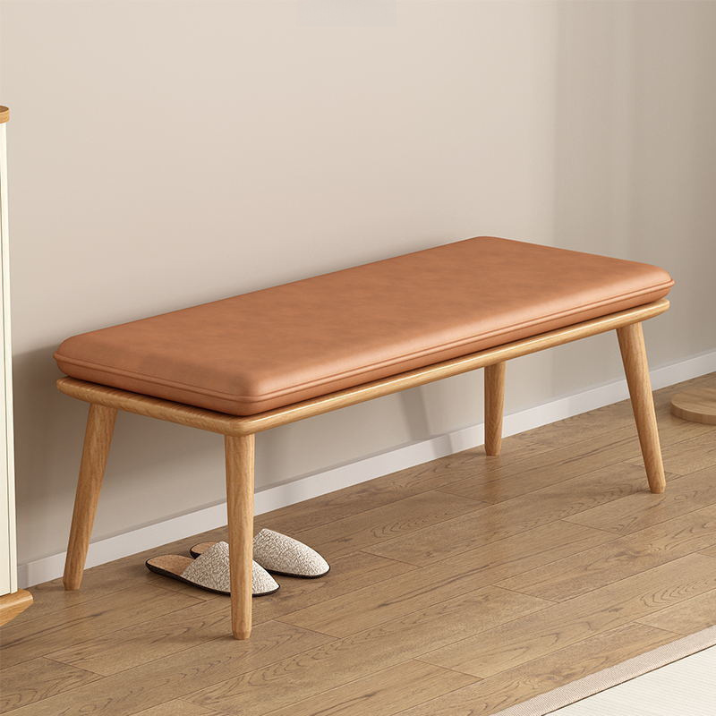 轻奢实木换鞋凳家用布艺沙发凳换鞋凳门口可坐换鞋凳工厂一件