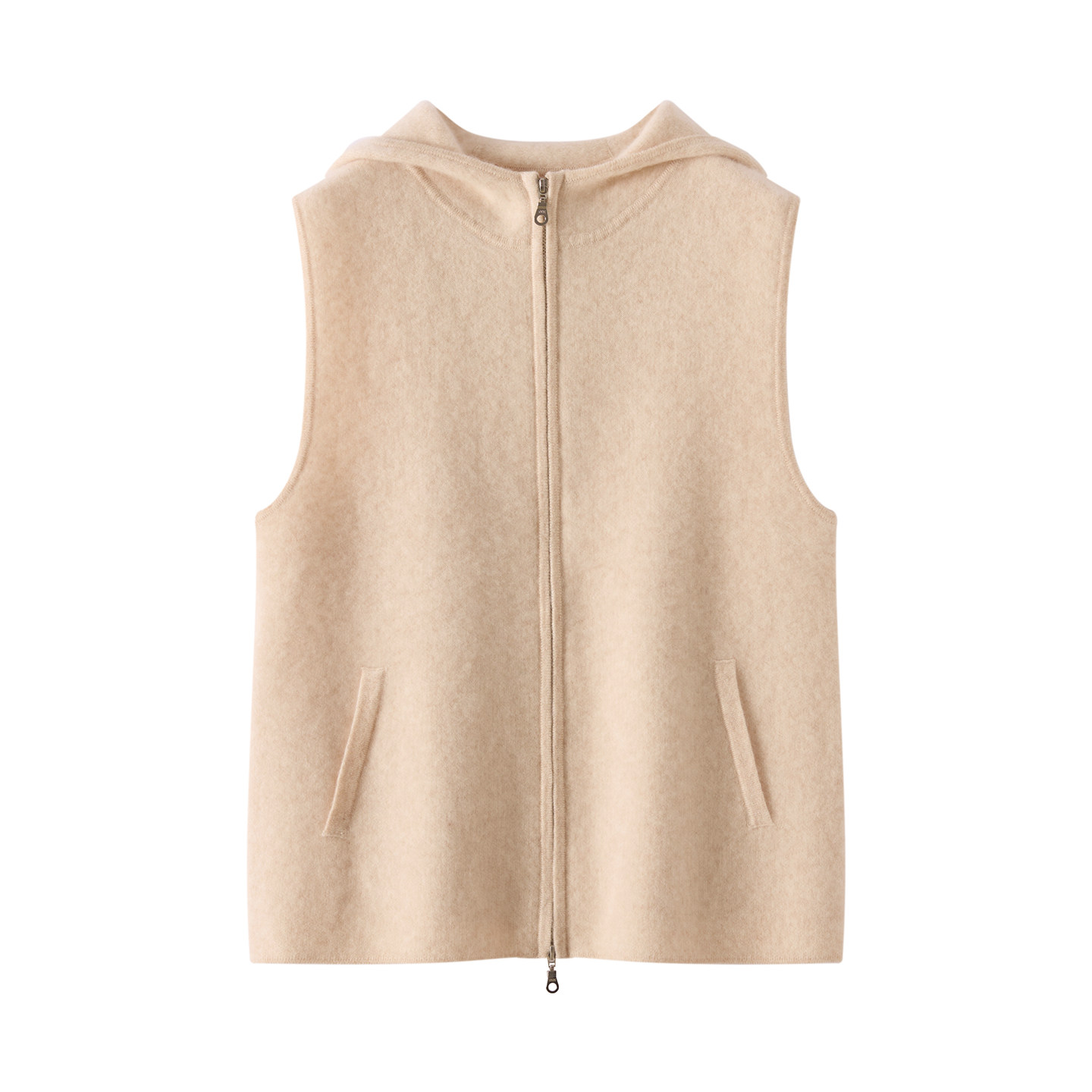 秋冬新款连帽山羊绒马甲女宽松百搭简约休闲保暖针织背心毛衣上衣,女装/女士精品,毛针织衫,淘宝优惠券,粉丝福利购,淘宝优惠卷