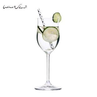 winestar白冰酒杯洋酒白葡萄酒杯进口无铅高档轻奢水晶杯郁金香型