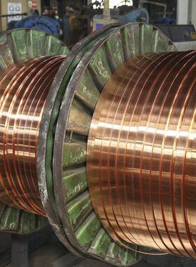 t铜箔紫铜带变压器超宽mmmm电解导电红铜带