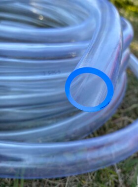 牛筋水管软管PhVC家用塑料4分6分1寸透明防晒防冻胶管浇花洗车