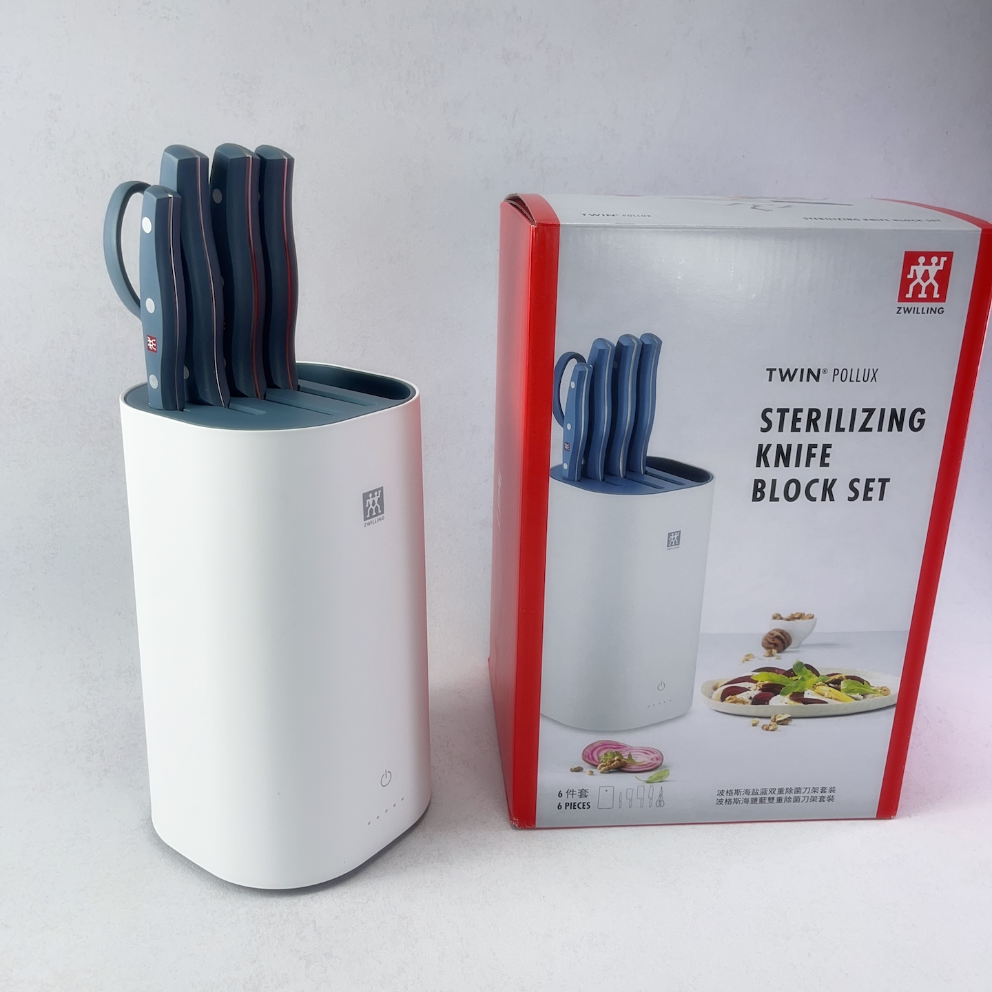 双立人母婴级刀架套装