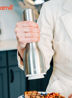 姜妍同款finamill美国电动不锈钢款研磨器陶瓷磨香料胡椒干蒜豆蔻