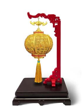 《百福宫灯》花丝镶嵌灯笼高高挂好运连连发摆件客厅节日礼品礼物