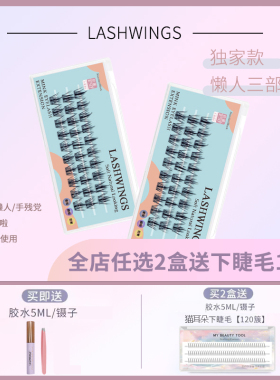 LASHWINGS貂绒丝懒人睫毛