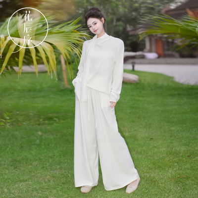 气质宽松秋冬高领围脖长袖两件套