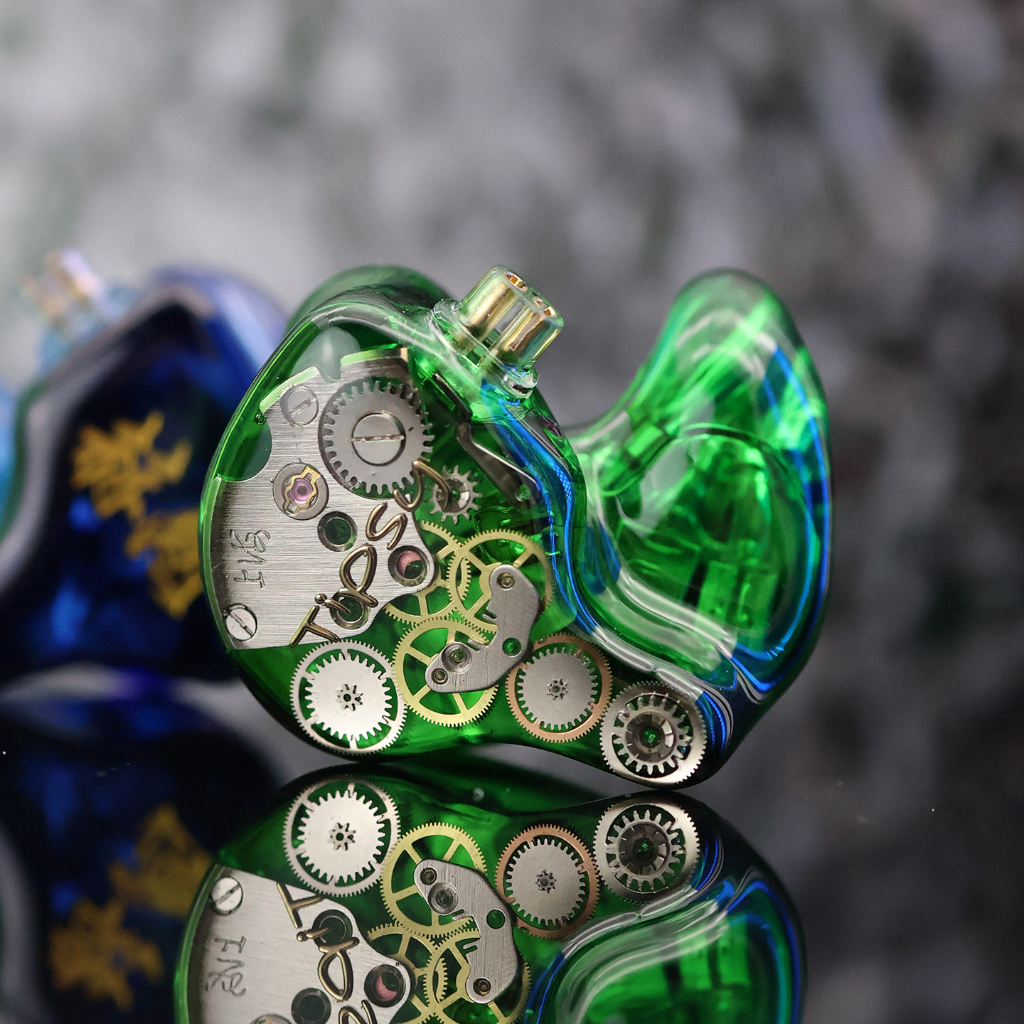 Tipsy微醺 TS系列静电圈铁参考级旗舰监听入耳式有线耳机私模