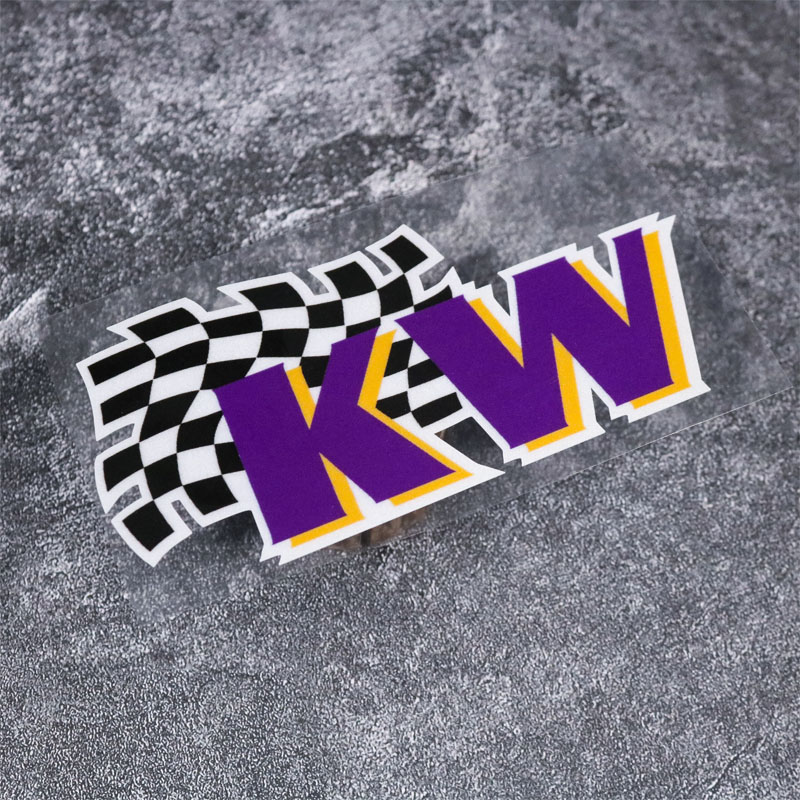 赞助商品牌车贴kw避震器反光
