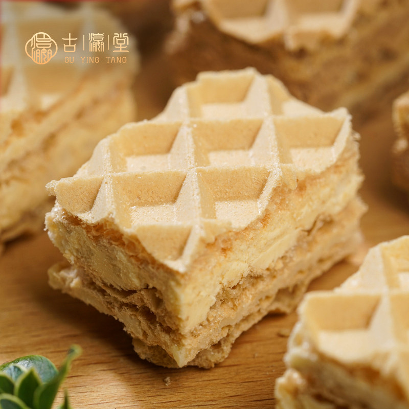 熔岩威化饼干芝士巧克力夹心零食网红食品酥脆夹心饼干办公室零食