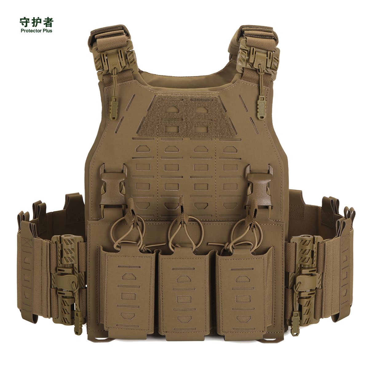 守护者最新款高强度复合尼龙多功能胸挂户外战术快拆防护包围背心