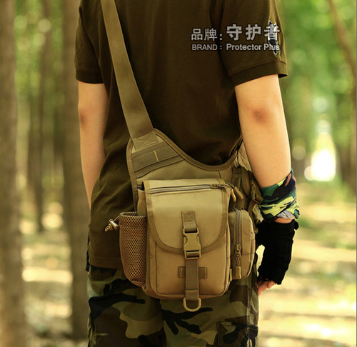 守护者鞍袋帆布斜挎多功能摄影包