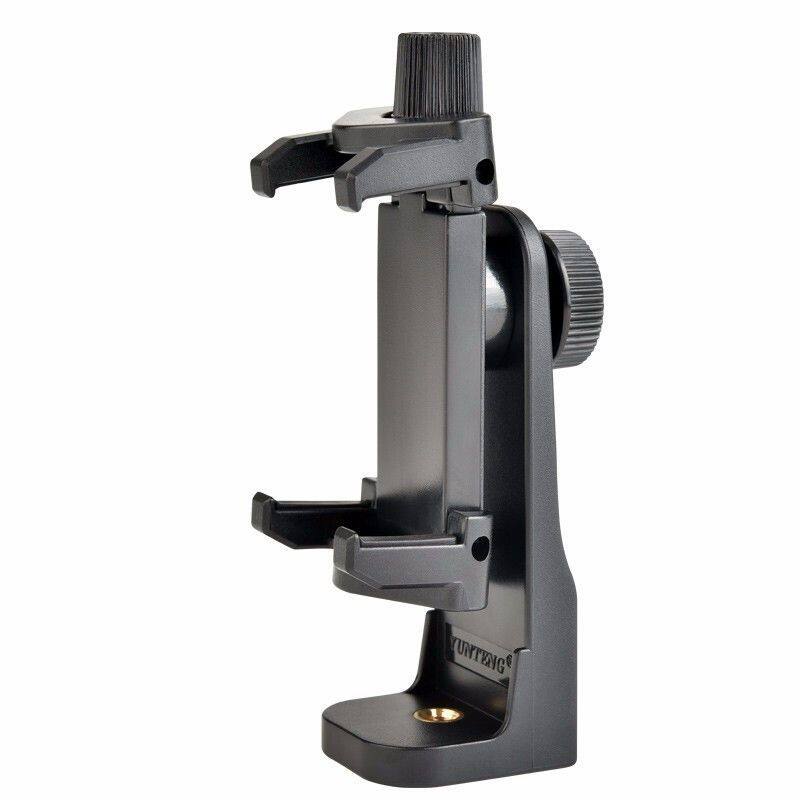 横竖旋转手机夹通用相机三脚架云台固定转接直播云腾转动支架配件