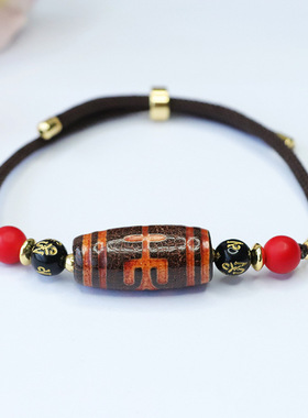 贵人天珠玛瑙手串手链藏式民族风饰品复古民族风饰品时尚个性礼物