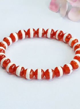 一线药师天珠手串缠丝玛瑙时尚手链女士复古民族风饰品节日礼物