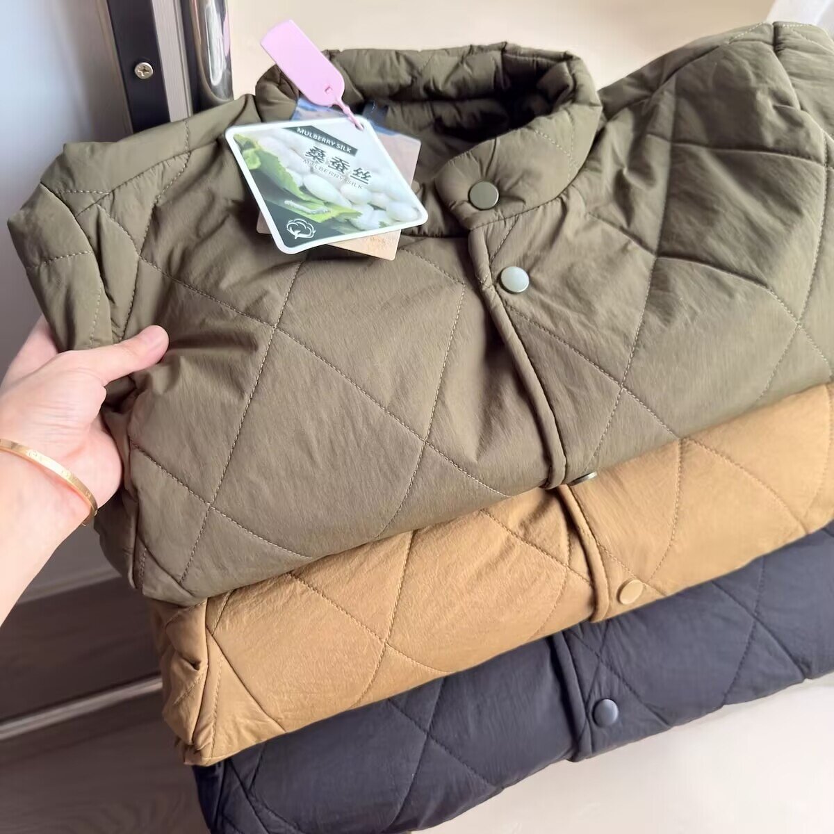 叠穿神器！三防面料！绵羊毛+桑蚕丝！男女情侣立领休闲棉衣棉服,女装/女士精品,棉衣/棉服,淘宝优惠券,粉丝福利购,淘宝优惠卷