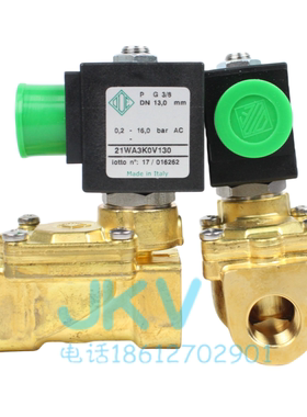 21WA3K0V130两通先导式电磁阀电磁阀现货AC220V丝扣