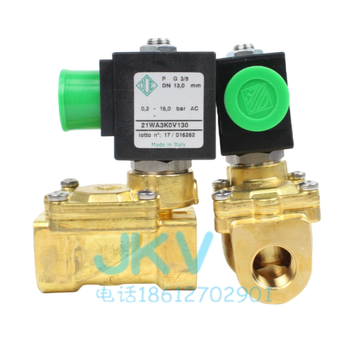 21WA3K0V130两通先导式电磁阀电磁阀现货AC220V丝扣