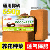 椰砖营养土养花种菜通用型椰糠植物花土多肉种植土脱盐杀菌保肥