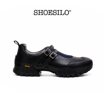 SHOESILO 2025年春夏新款女鞋时尚百搭舒适V底休闲鞋玛丽珍鞋