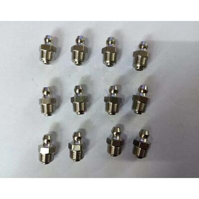 GB1152DIN71412JB/T7940.1304不锈钢直黄油嘴PT RC ZG R NPT Z1/8