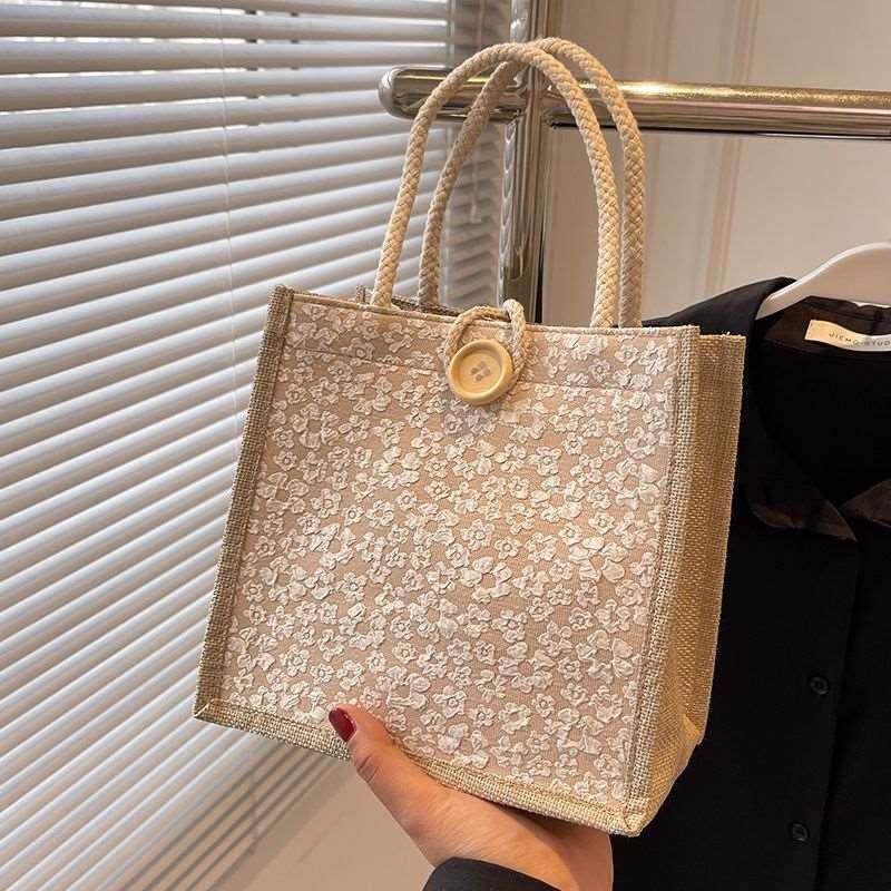 杂物小拎包上班族出门帆布手提袋子外出时尚轻便高级感洋气提饭包,玩具/童车/益智/积木/模型,其它玩具,淘宝优惠券,粉丝福利购,淘宝优惠卷